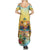 Aloha Hawaii Turtle Family Matching Summer Maxi Dress and Hawaiian Shirt Retro Style - Polynesian Pride