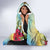 Aloha Hawaii Turtle Hooded Blanket Retro Style - Polynesian Pride