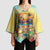 Aloha Hawaii Turtle Kimono Sleeve Blouse Retro Style - Polynesian Pride