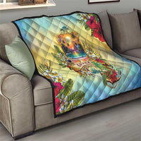 Aloha Hawaii Turtle Quilt Retro Style - Polynesian Pride