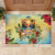 Aloha Hawaii Turtle Rubber Doormat Retro Style - Polynesian Pride