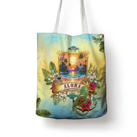 Aloha Hawaii Turtle Tote Bag Retro Style - Polynesian Pride