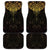 New Zealand Aotearoa Car Mats Maori Manta Ray Moko Gold - Polynesian Pride