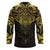 New Zealand Aotearoa Hockey Jersey Maori Manta Ray Moko Gold - Polynesian Pride