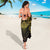 New Zealand Aotearoa Sarong Maori Manta Ray Moko Gold - Polynesian Pride