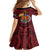 Papua New Guinea Gulf Province Family Matching Short Sleeve Bodycon Dress and Hawaiian Shirt Mix Coat Of Arms Polynesian Pattern LT05 - Polynesian Pride