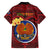 Personalized Papua New Guinea Gulf Province Family Matching Short Sleeve Bodycon Dress and Hawaiian Shirt Mix Coat Of Arms Polynesian Pattern LT05 - Polynesian Pride
