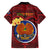 Personalized Papua New Guinea Gulf Province Kid Hawaiian Shirt Mix Coat Of Arms Polynesian Pattern LT05 - Polynesian Pride
