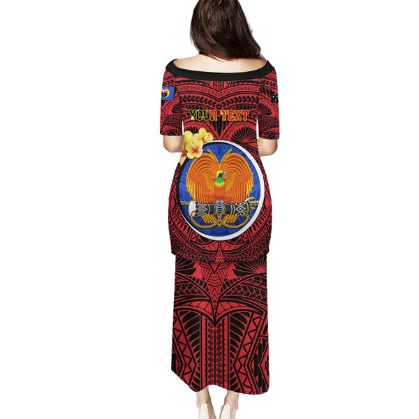 Personalized Papua New Guinea Gulf Province Kid Hawaiian Shirt Mix Coat Of Arms Polynesian Pattern LT05