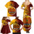 Papua New Guinea Western Province Family Matching Summer Maxi Dress and Hawaiian Shirt Mix Coat Of Arms Polynesian Pattern LT05 - Polynesian Pride