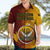Personalized Papua New Guinea Western Province Hawaiian Shirt Mix Coat Of Arms Polynesian Pattern LT05 - Polynesian Pride