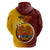 Personalized Papua New Guinea Western Province Hoodie Mix Coat Of Arms Polynesian Pattern LT05 - Polynesian Pride