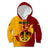 Papua New Guinea Madang Province Kid Hoodie Mix Coat Of Arms Polynesian Pattern LT05 Hoodie Yellow - Polynesian Pride