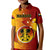Papua New Guinea Madang Province Kid Polo Shirt Mix Coat Of Arms Polynesian Pattern LT05 Kid Yellow - Polynesian Pride