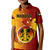 Personalized Papua New Guinea Madang Province Kid Polo Shirt Mix Coat Of Arms Polynesian Pattern LT05 Kid Yellow - Polynesian Pride