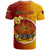 Personalized Papua New Guinea Madang Province T Shirt Mix Coat Of Arms Polynesian Pattern LT05 - Polynesian Pride