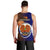 Papua New Guinea Manus Province Men Tank Top Mix Coat Of Arms Polynesian Pattern LT05 - Polynesian Pride