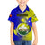 Papua New Guinea Morobe Province Family Matching Long Sleeve Bodycon Dress and Hawaiian Shirt Mix Coat Of Arms Polynesian Pattern LT05 Son's Shirt Yellow - Polynesian Pride