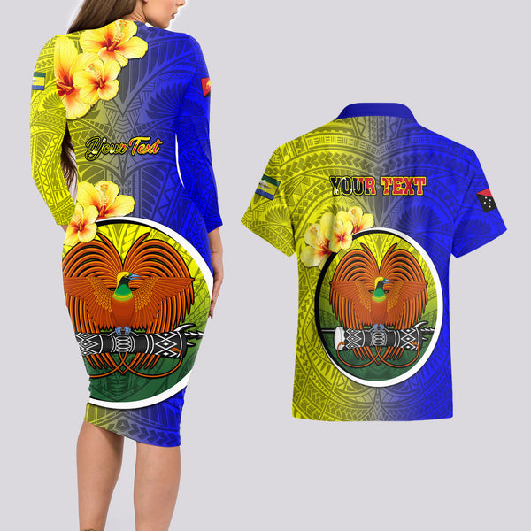 Personalized Papua New Guinea Oro Province Long Sleeve Shirt Mix Coat Of Arms Polynesian Pattern LT05