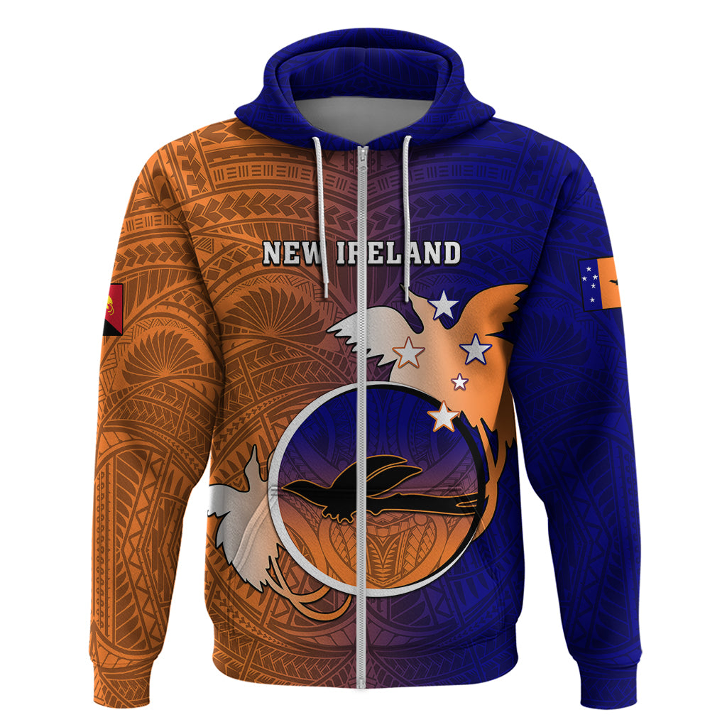 Papua New Guinea Hoodie Dress Morobe Province Mix Coat Of Arms Polynesian Art LT14 main image 1