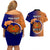 Personalized Papua New Guinea New Ireland Province Couples Matching Off Shoulder Short Dress and Hawaiian Shirt Mix Coat Of Arms Polynesian Pattern LT05 - Polynesian Pride