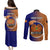 Personalized Papua New Guinea New Ireland Province Couples Matching Puletasi Dress and Long Sleeve Button Shirts Mix Coat Of Arms Polynesian Pattern LT05 - Polynesian Pride