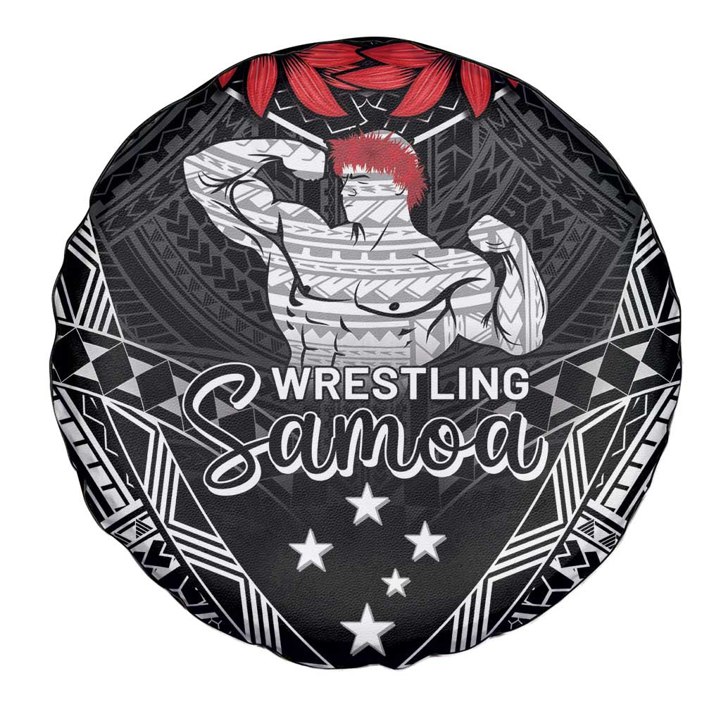 Samoa Wrestling Spare Tire Cover Samoan Wrestler Ulafala Style