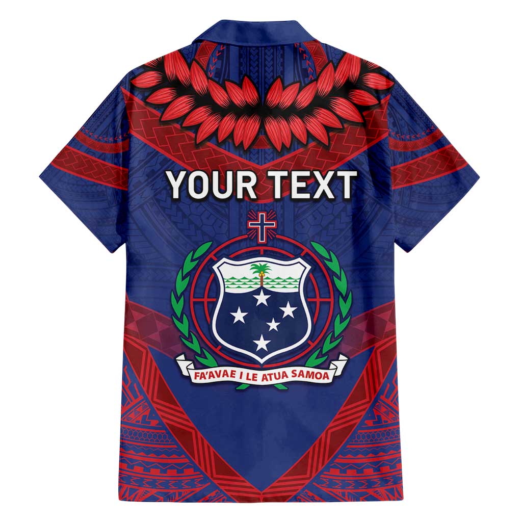 Personalised FAST Party Samoa Family Matching Long Sleeve Bodycon Dress and Hawaiian Shirt Samoan Coat Of Arms Ulafala Style