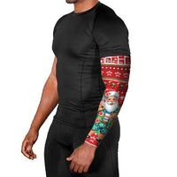 Mele Kalikimaka Hawaii Christmas Arm Sleeves Funny Santa 67 Gen Alpha Slang - Polynesian Pride