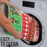 Mele Kalikimaka Hawaii Christmas Bathroom Set Funny Santa 67 Gen Alpha Slang - Polynesian Pride