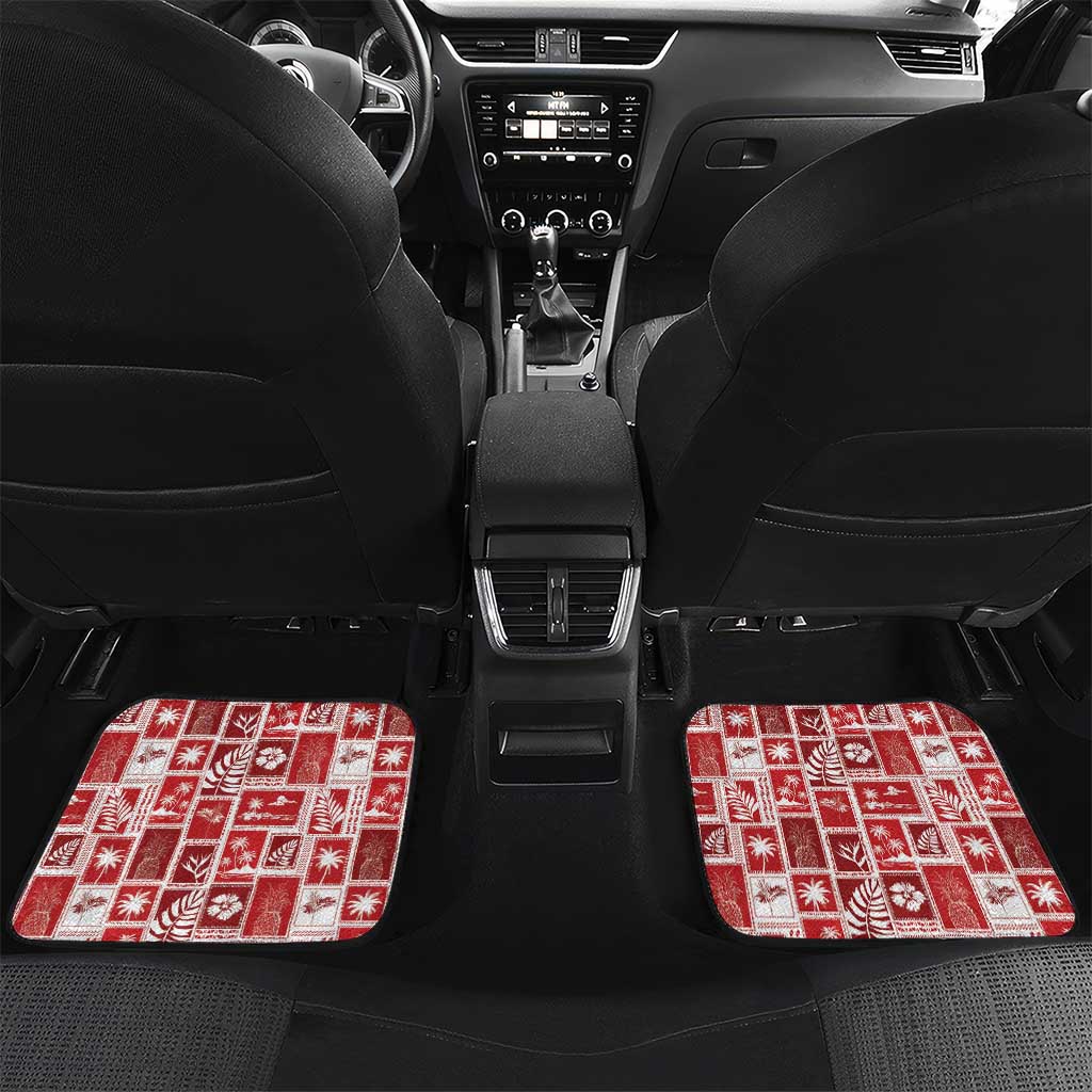 Mele Kalikimaka Hawaii Christmas Car Mats Funny Santa 67 Gen Alpha Slang - Polynesian Pride