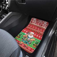 Mele Kalikimaka Hawaii Christmas Car Mats Funny Santa 67 Gen Alpha Slang - Polynesian Pride