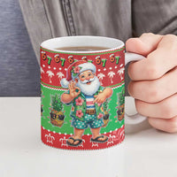 Mele Kalikimaka Hawaii Christmas Ceramic Mug Funny Santa 67 Gen Alpha Slang - Polynesian Pride