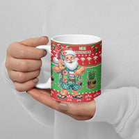 Mele Kalikimaka Hawaii Christmas Ceramic Mug Funny Santa 67 Gen Alpha Slang - Polynesian Pride