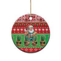Mele Kalikimaka Hawaii Christmas Ceramic Ornament Funny Santa 67 Gen Alpha Slang - Polynesian Pride