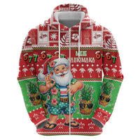 Mele Kalikimaka Hawaii Christmas Hoodie Funny Santa 67 Gen Alpha Slang - Polynesian Pride