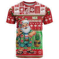 Mele Kalikimaka Hawaii Christmas T Shirt Funny Santa 67 Gen Alpha Slang - Polynesian Pride