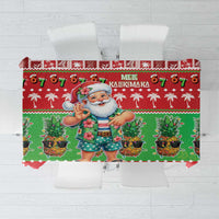 Mele Kalikimaka Hawaii Christmas Tablecloth Funny Santa 67 Gen Alpha Slang - Polynesian Pride
