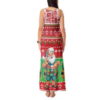 Mele Kalikimaka Hawaii Christmas Tank Maxi Dress Funny Santa 67 Gen Alpha Slang - Polynesian Pride