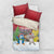 Christmas In July Bedding Set Funny Dabbing Dance Koala And Blue Penguins