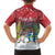 Personalised Christmas In July Kid Hawaiian Shirt Funny Dabbing Dance Koala And Blue Penguins