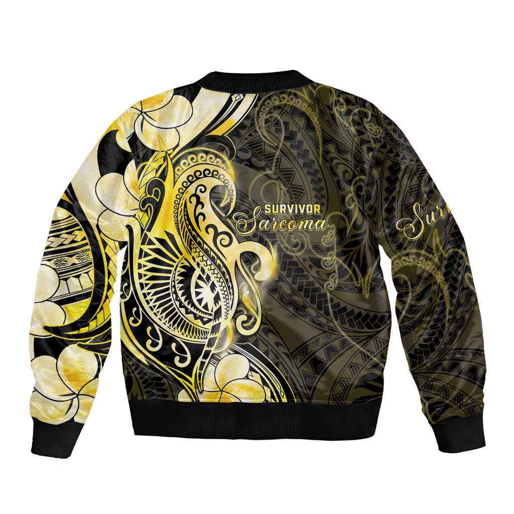 Sarcoma Awareness Bomber Jacket You Are Stronger Than Sarcoma