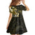 Sarcoma Awareness Family Matching Summer Maxi Dress and Hawaiian Shirt You Are Stronger Than Sarcoma