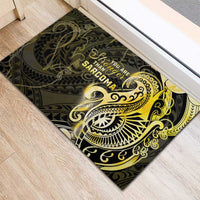 Sarcoma Awareness Rubber Doormat You Are Stronger Than Sarcoma