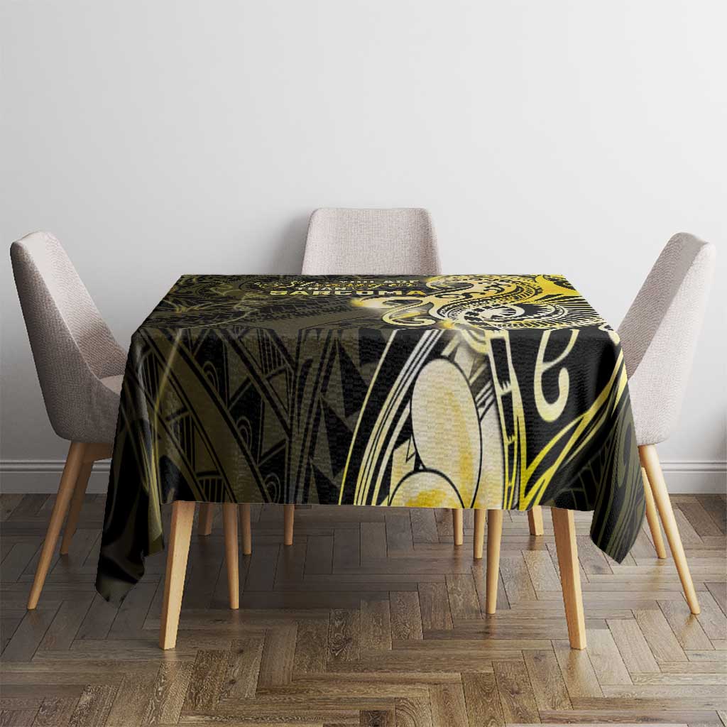 Sarcoma Awareness Tablecloth You Are Stronger Than Sarcoma