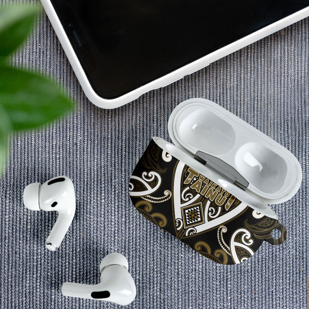 Aotearoa Waikato Tainui AirPods Case Maori Tribal Pattern