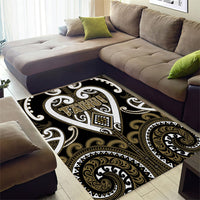 Aotearoa Waikato Tainui Area Rug Maori Tribal Pattern