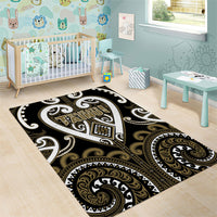 Aotearoa Waikato Tainui Area Rug Maori Tribal Pattern