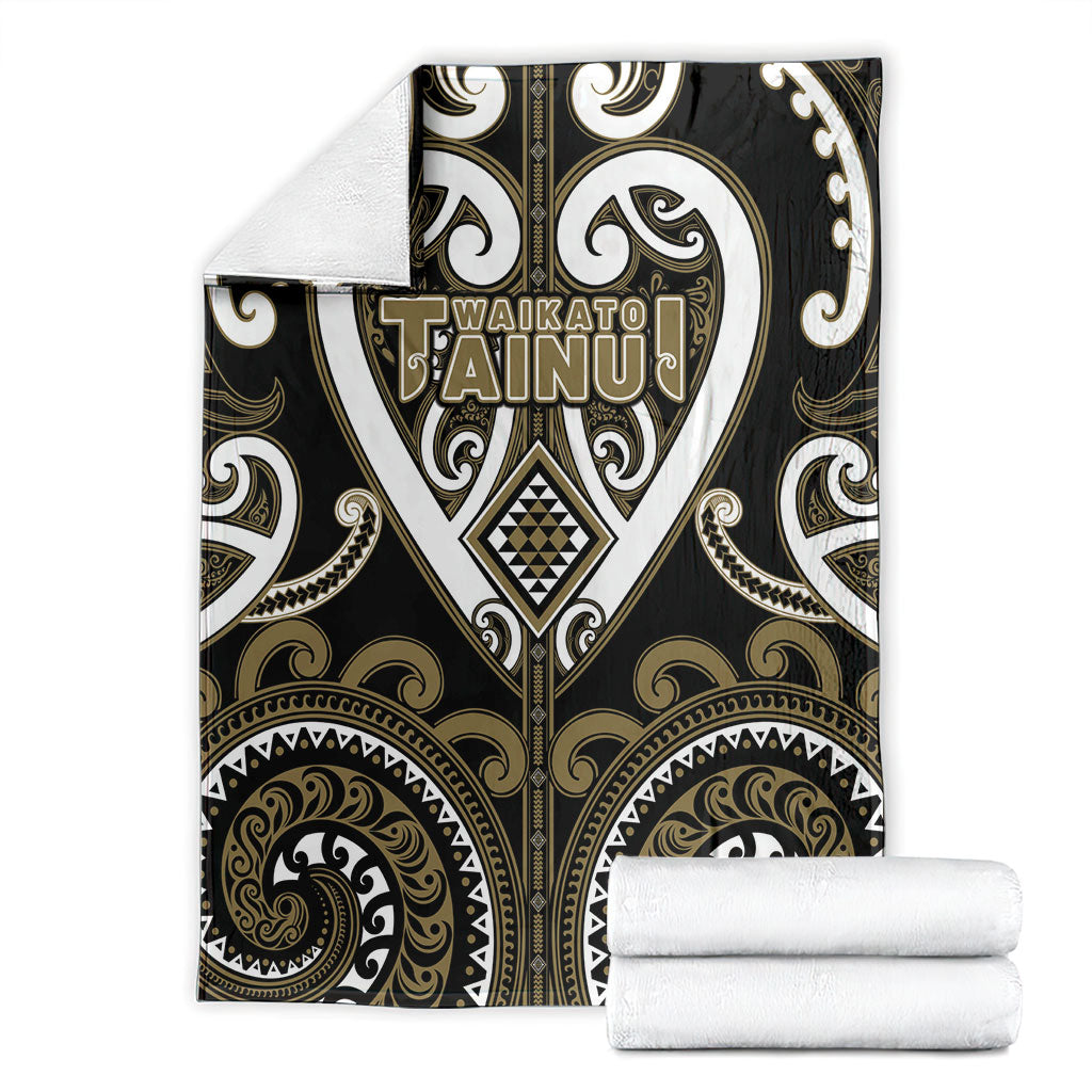 Aotearoa Waikato Tainui Blanket Maori Tribal Pattern