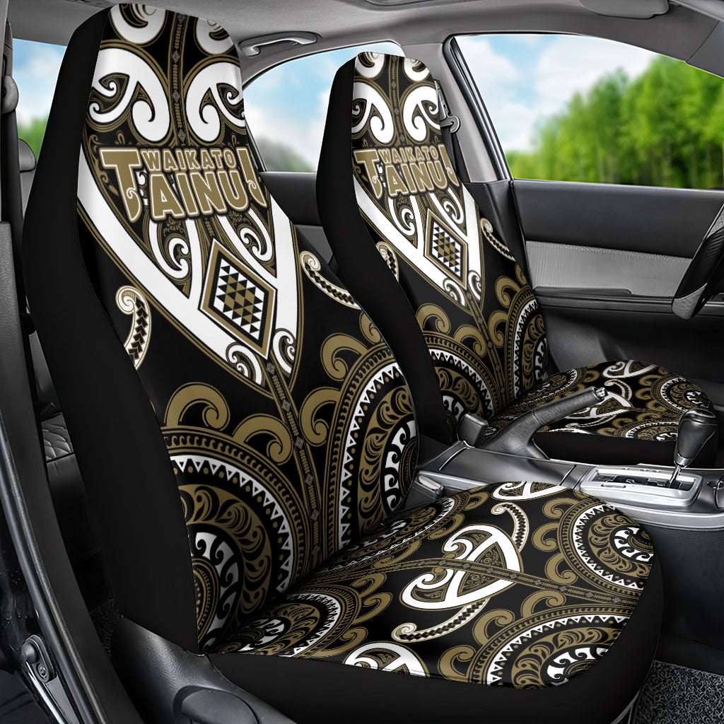 Aotearoa Waikato Tainui Car Seat Cover Maori Tribal Pattern
